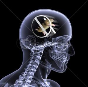 Binoculars connected to brain?